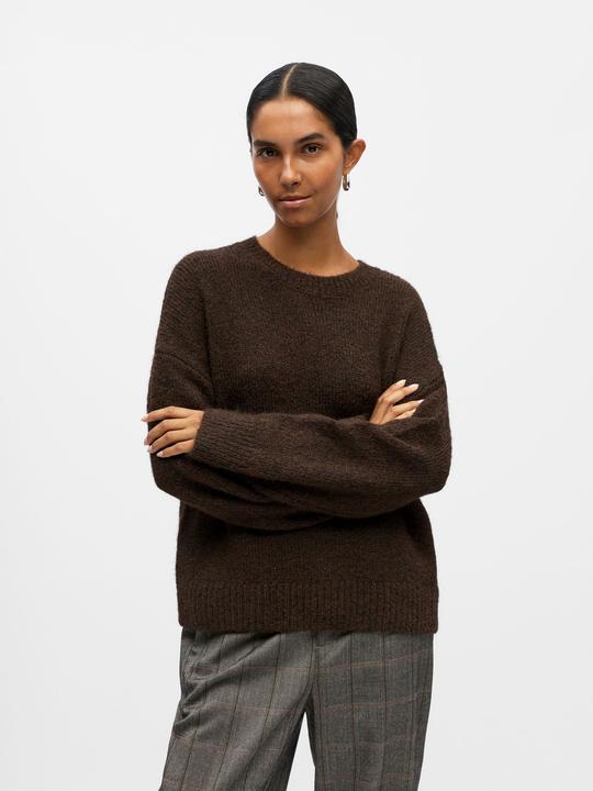 Produktbild Object Gerippter Strickpullover (M)