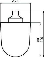 Produktbild Emco Bürstenkopf SYSTEM 2 schwarz