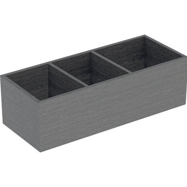 Geberit, Aufbewahrungsbox, VariForm Schubladeneinsatz H-Unterteilung, Höhe 9,8 cm