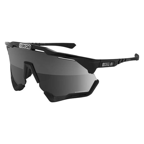 Scicon, Unisex, Sportbrillen, Aeroshade Xl Scnpp Verre Multi-reflet Argent (Donkergrijs, Multi-reflet Argent), Zwart, Zilver