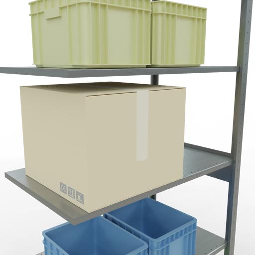 Image du produit Schulte Lagertechnik Système enfichable Élément suivant MULTIplus150 avec traverse de longueur