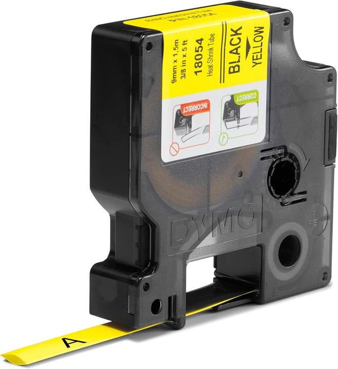 Immagine prodotto Dymo Schrumpfschlauch-Kabeletiketten (0.90 cm, Giallo)