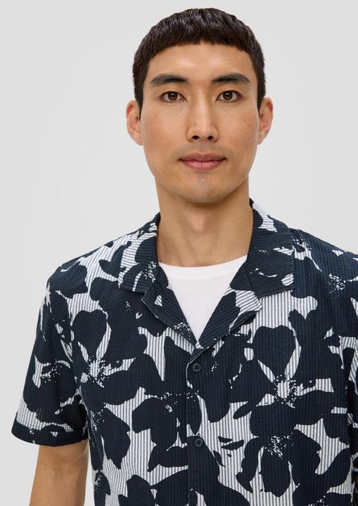 Image du produit S.Oliver Hemd Kurzarmhemd aus Baumwollmix (M)