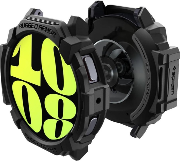 Produktbild Spigen Rugged Armor Samsung Watch 7 44mm czarny/black ACS08337
