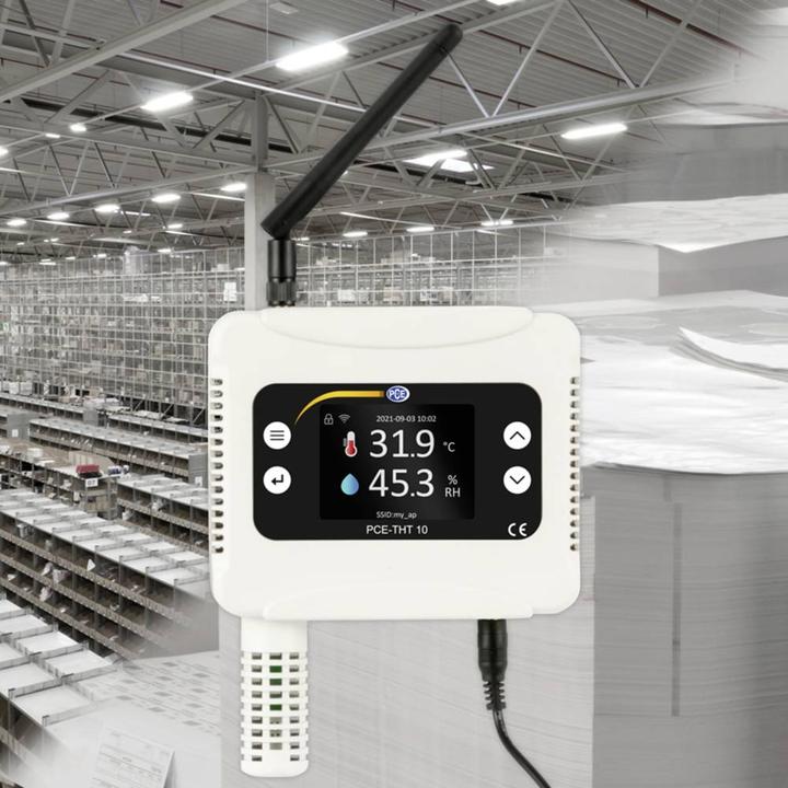 Actual product image PCE Instruments WiFi temperature/humidity meter