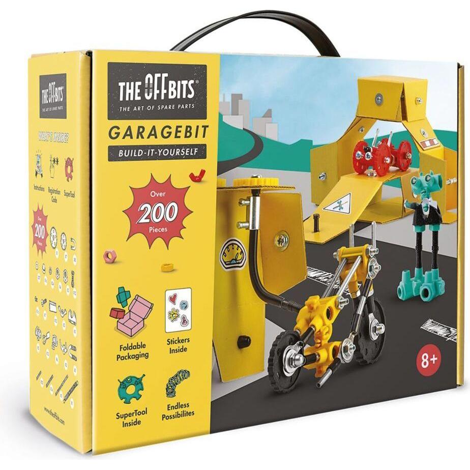 The Off Bits Garagebit, more than 200 parts