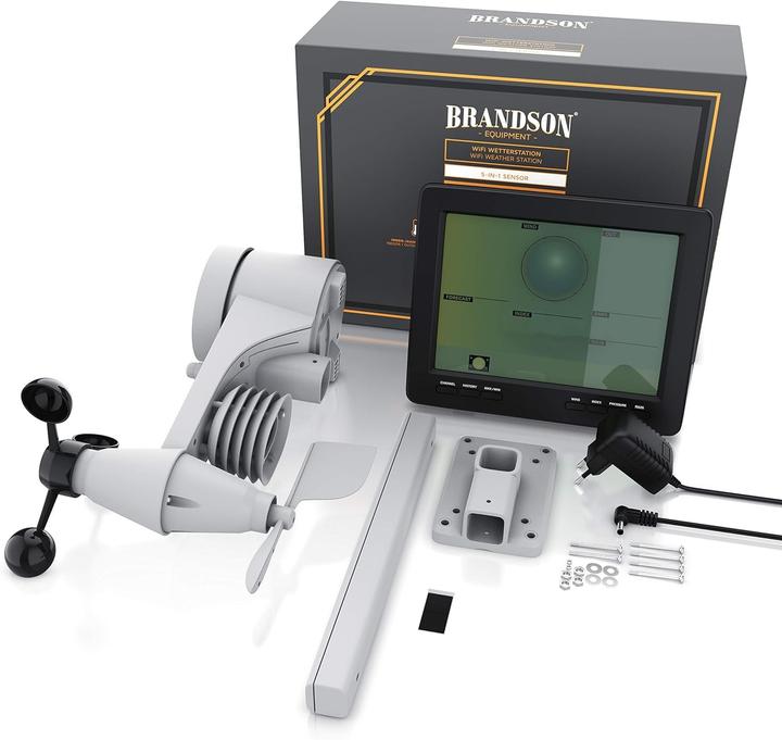Produktbild Brandson WLAN Wetterstation mit Aussensensor