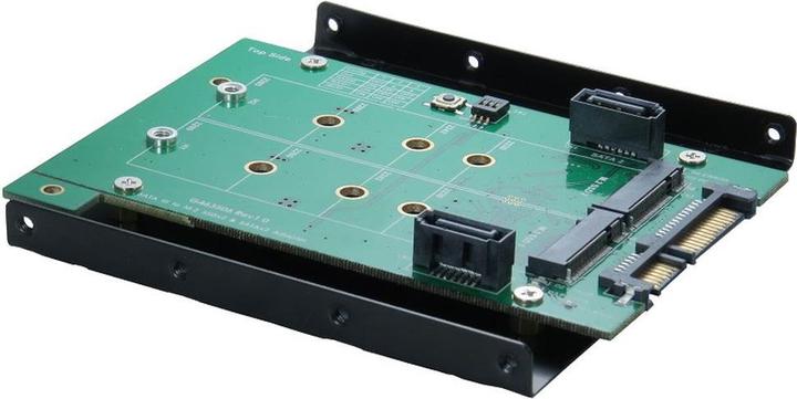 Actual product image Exsys SATA 3 RAID card for SATA 2 ports and M.2 NGFF ports