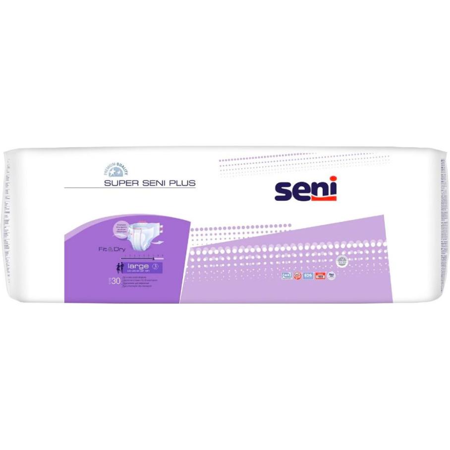 Seni, Inkontinenzhygiene, Super Plus L Beutel 30 Stk (30 x, L)
