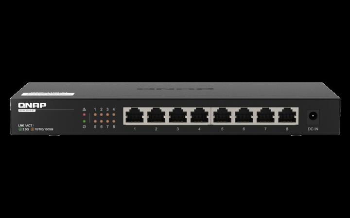 Productafbeelding QNAP QSW-1108-8T, 8-poorts 2,5GbE schakelaar (8 ports)