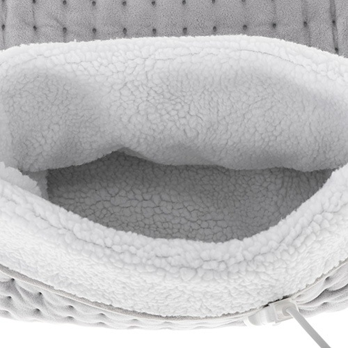 Actual product image Adler AD 7432 Electric Heated Blanket Electric Heated Throw, Plush, Synthetic Wool