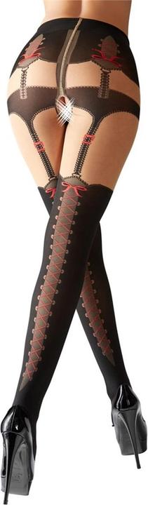 Hautfarben hell, Rot, Schwarz