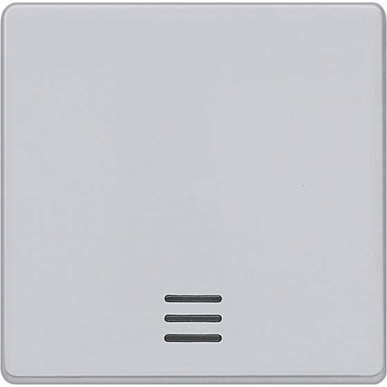 Siemens, Zubehör Schalterprogramm, Abdeckung Kontrollschalter Delta Aluminium (Metallic) 5TG6240