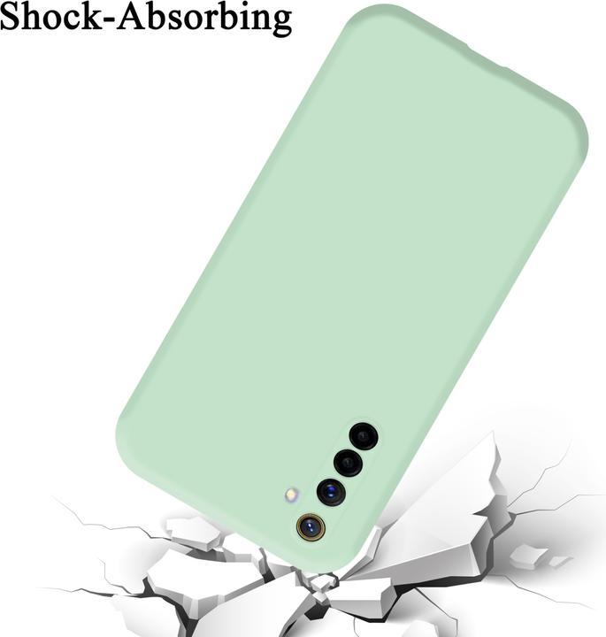 Image du produit Cadorabo TPU Liquid Silicone Case Housse pour Realme 6 4G / 6s (Realme 6, Realme 6s)