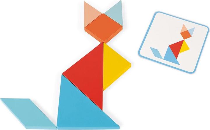 Actual product image Janod Tangram