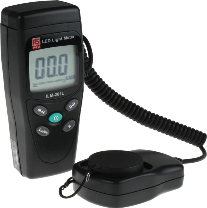 Actual product image Rs Pro LUX/FC LED light meter