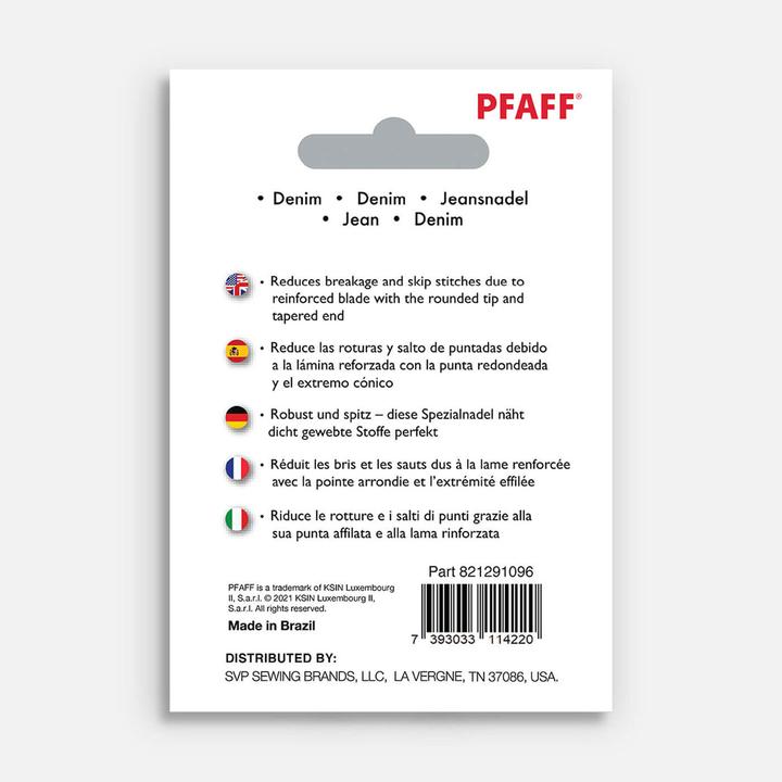 Energy Label Pfaff PF JEANS NEEDLE 90/14 5PK