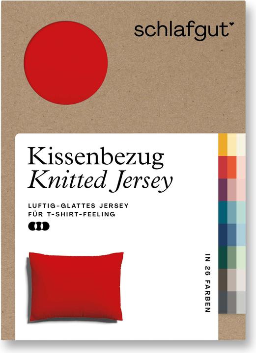 Produktbild schlafgut Knitted Jersey (Duvetbezug, 60 x 80 cm)