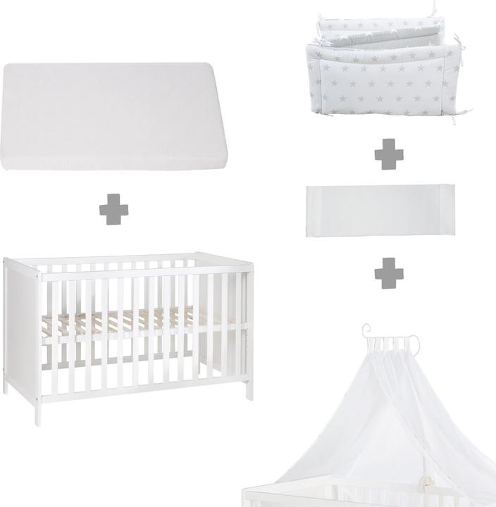 Actual product image Roba Multifunctional bed with additional function incl. bed equipment (60 x 120 cm)