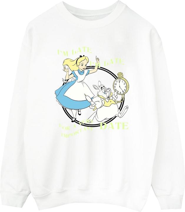 Produktbild Disney Alice In Wonderland I'm Late Sweatshirt (M)