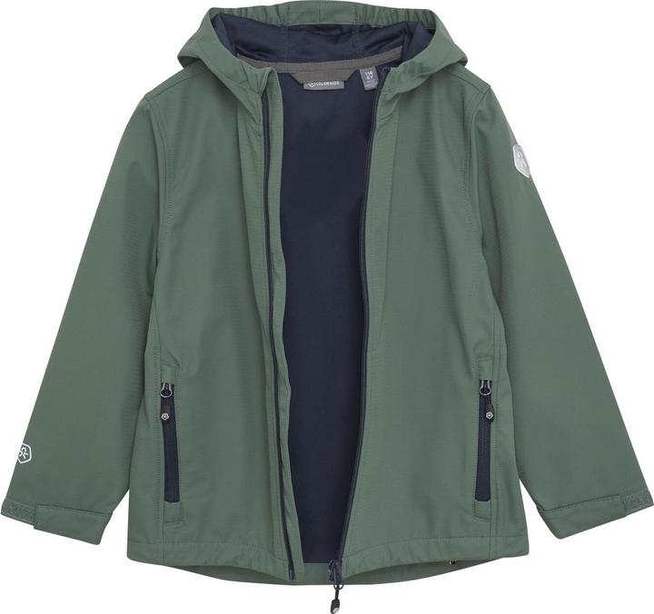 Produktbild Color Kids Softshelljacke light weight dark forest (98)