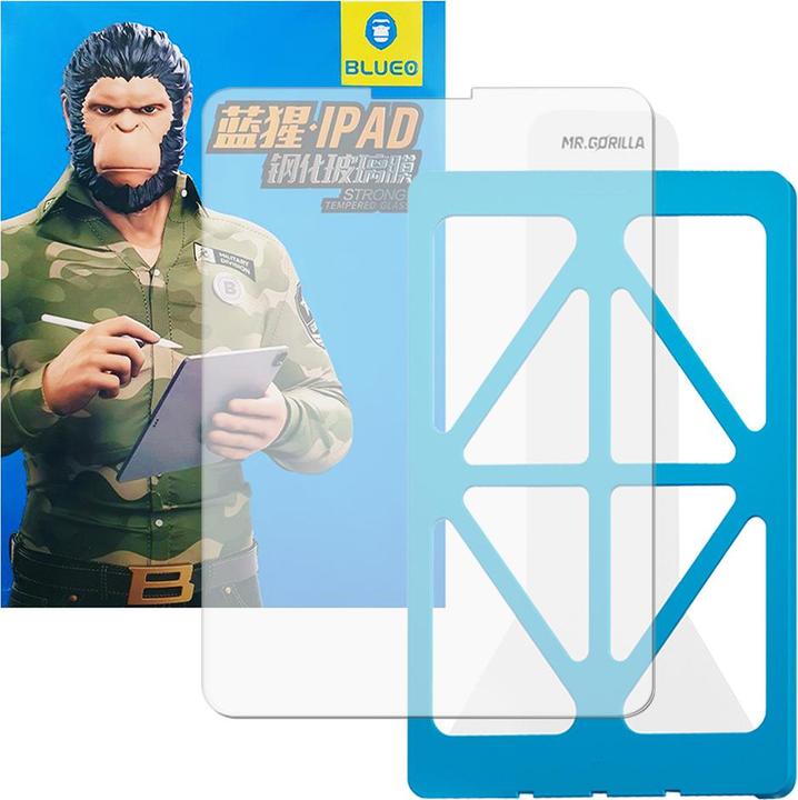 Produktbild BlueO - HD Tempered Glass with Applicator Pro - iPad Pro 12.9 (2020 / 2021 / 2022) - Clear (Apple iPad Pro 12.9 2020, Apple iPad Pro 12.9 2021, Apple iPad Pro 12.9 2022)