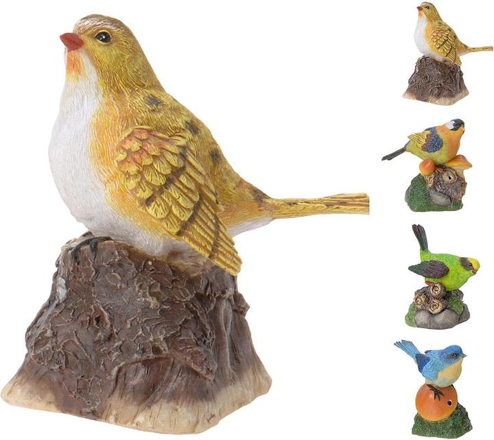 Bird as decoration with sound sort