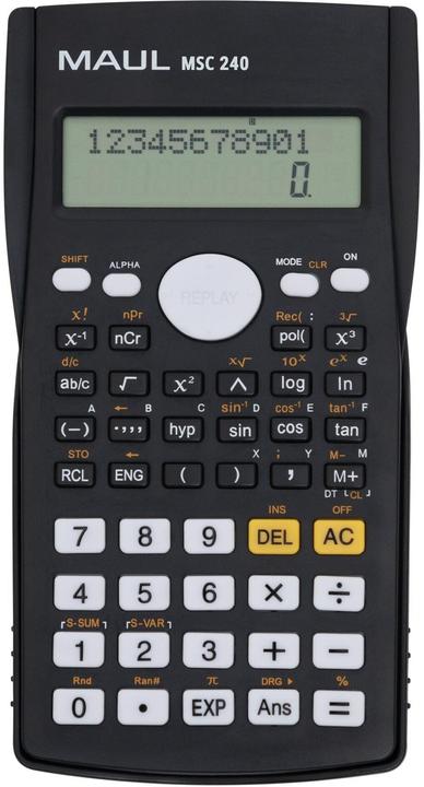 Maul Tischrechner MSC 240 Schwarz