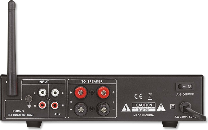 Immagine prodotto Dynavox Amplificatore stereo compatto VP40 con ingresso phono e BT, colore nero