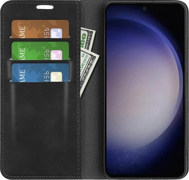 Produktbild Cover-Discount Stand Flip Case Hülle schwarz (Samsung Galaxy S24+)