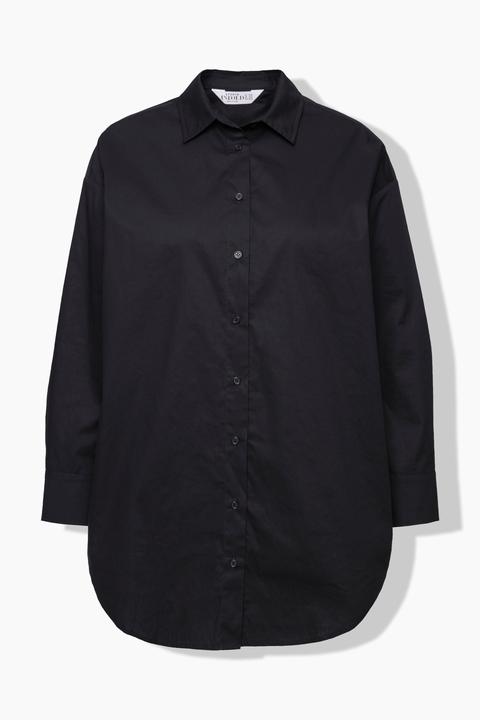 Actual product image Studio Untold Back Button Long Sleeve Blouse (60)