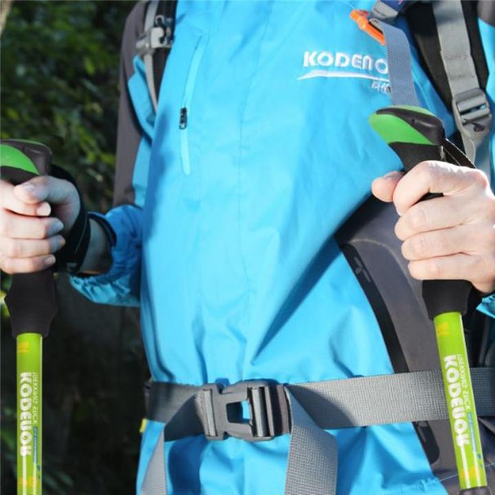 Produktbild Stride Faltbarer Aluminium Trekking Wanderstock Nordic Walking Stock (107 - 125 cm)