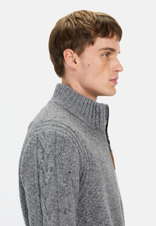 Produktbild Camel Active Strickpullover mit Troyer-Kragen (3XL)