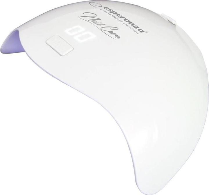 Esperanza EBN008 Nageltrockner 40 W UV + LED (Weiss)