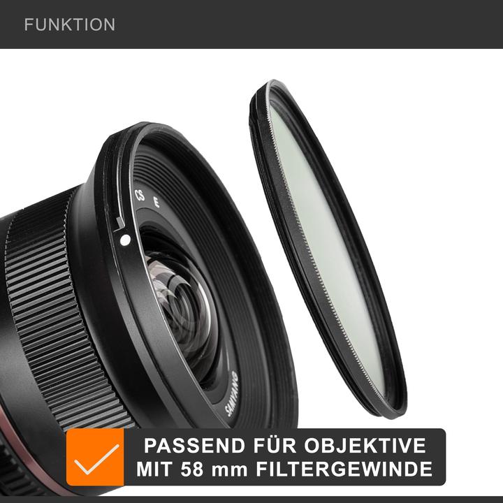 Produktbild Massa High Quality UV-Filter 58 mm (58 mm, UV-Filter)