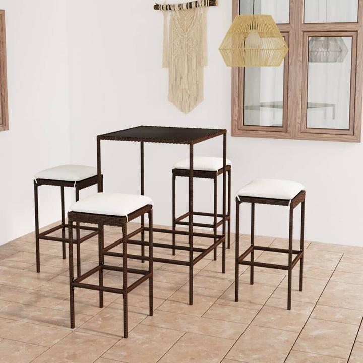 Produktbild vidaXL Bar-Set (38 x 38 x 110 cm)