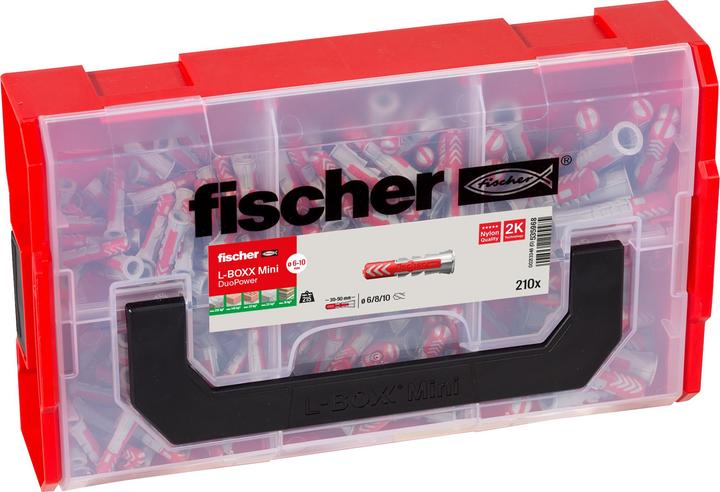 Fischer L-BOXX mini DuoPower (210 Teile) (1 Stk.)