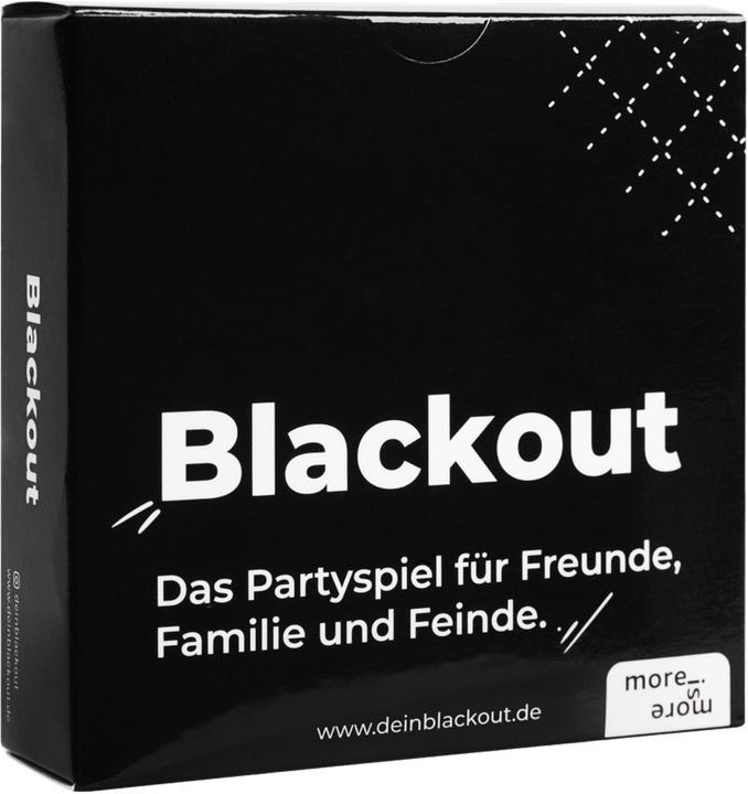Produktbild More is more Blackout (Deutsch, 2 - 20 Spieler)