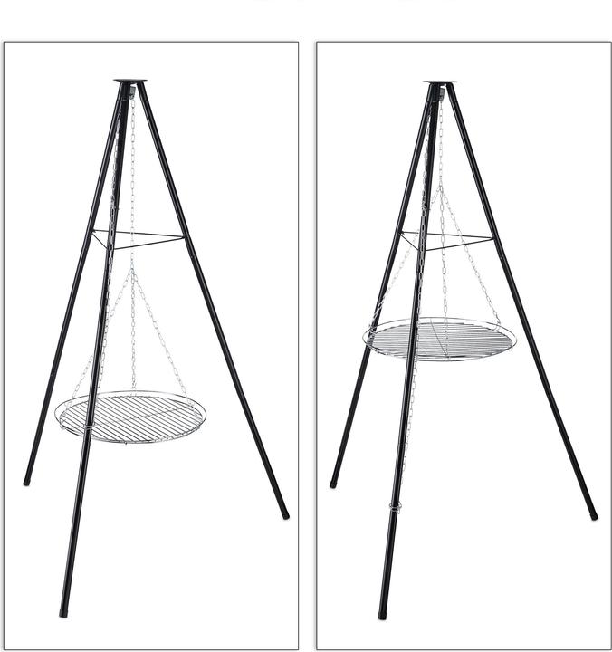 Actual product image Relaxdays Swivel grill