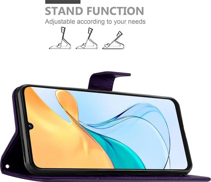 Produktbild Cadorabo Hülle für ZTE Blade V50 Vita mit Blumen Muster