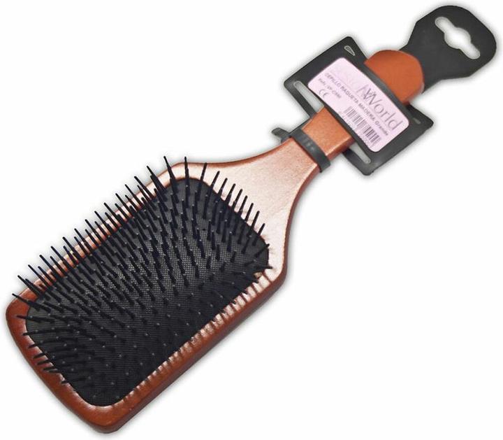 Actual product image Sesiom World Wooden Bat Brush Rectangular Large
