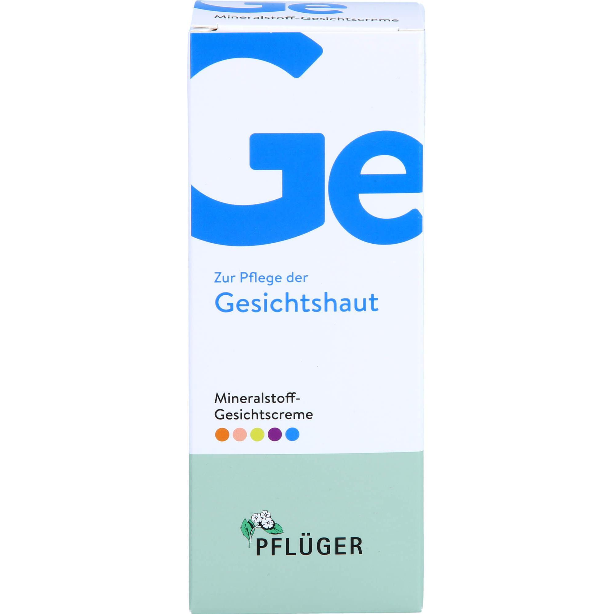 Pflüger, Gesichtscreme, Mineralstoff Gesichtscr Ge, 75 ml CRE (75 ml)