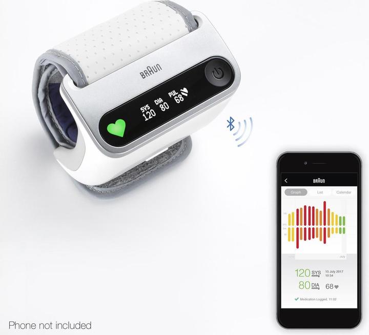 Produktbild Braun iCheck 7 (Blutdruckmessgerät Handgelenk)