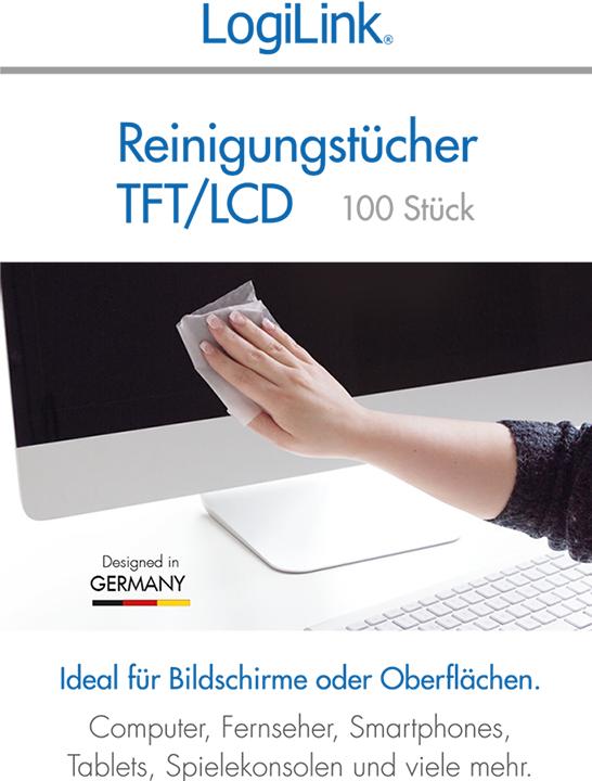Produktbild LogiLink TFT/LCD und Plasma cleaners (100 x)