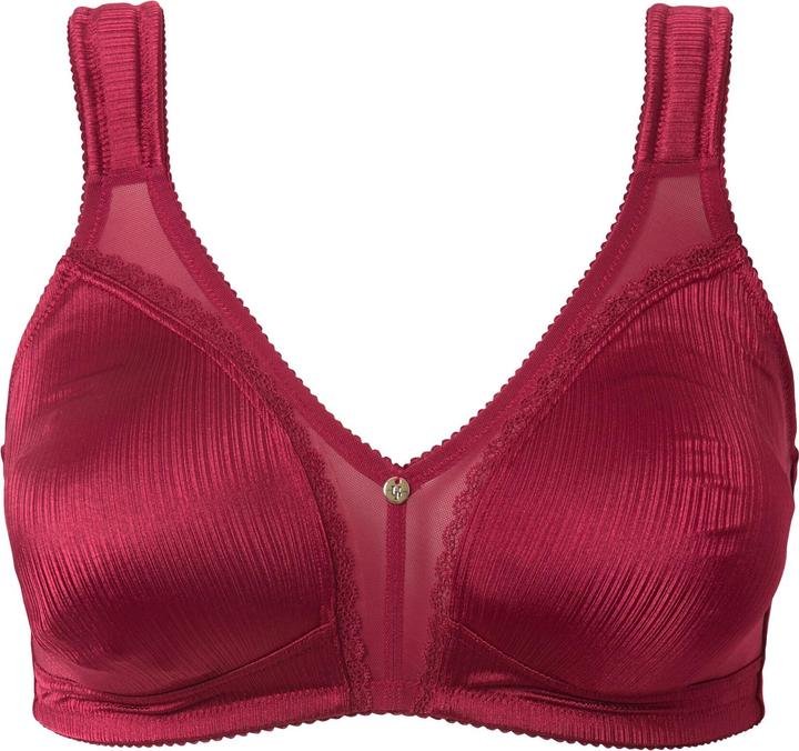 Produktbild Ulla Popken Minimizer-BH, Satin, Spitze, ohne Bügel, Cup C - F (130 F)