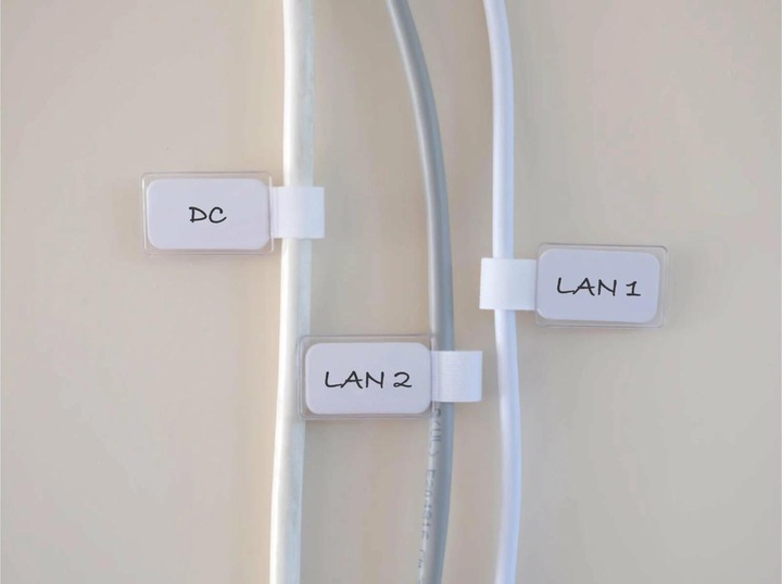 Image du produit Label-the-cable Mini-câbles velcro LTC, paquet de 10 (Serre-câbles velcro, 90 mm, 10 pcs)