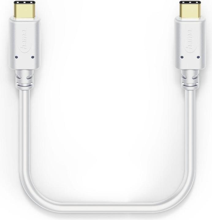 Produktbild Hama USB-C - USB-C (0.20 m, USB 2.0)