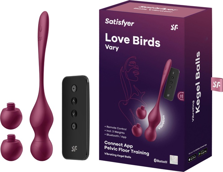 Actual product image Satisfyer Love Birds Vary (35 g, 43 g)