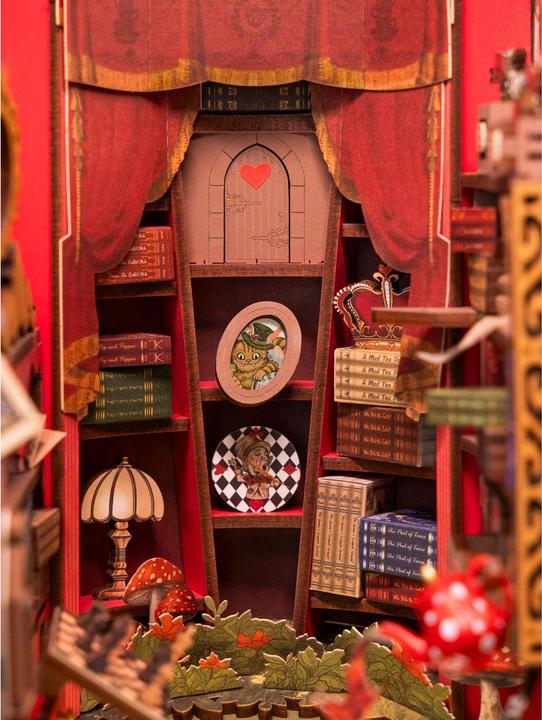Produktbild Robotime Bausatz Alice im Wunderland, Modell Art: Book Nook