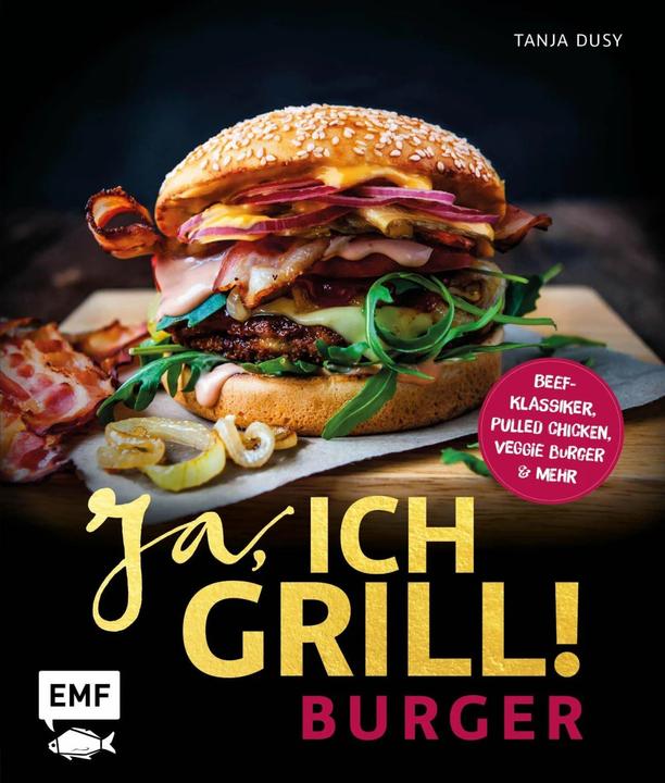 Produktbild Ja, ich grill! – Burger (Deutsch, Tanja Dusy, 2020)